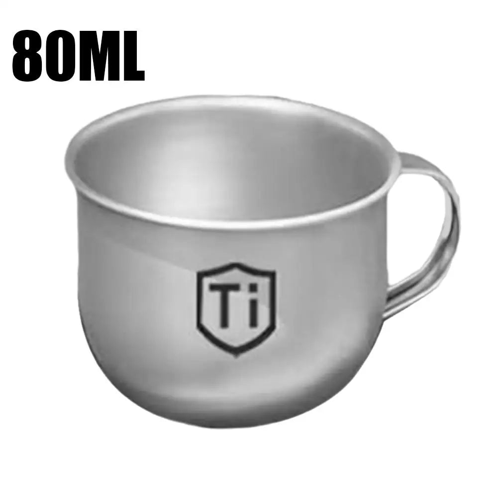 Mini tazza da campeggio portatile per caffè tè acqua 80/220 ml