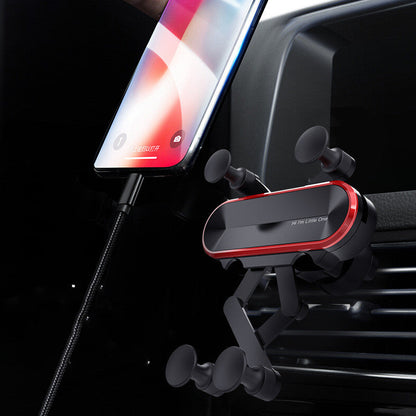 Mobile phone invisible navigation bracket
