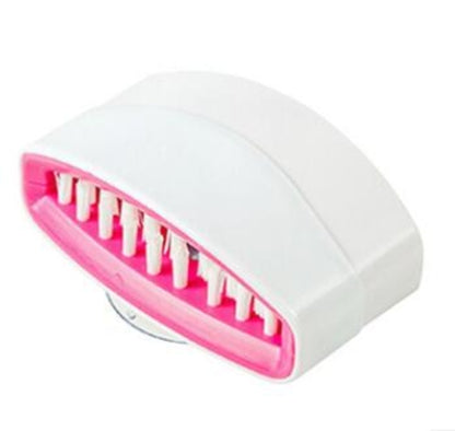 Creative Kitchen Knife And Fork Chopsticks Cleaning Brush With Suction