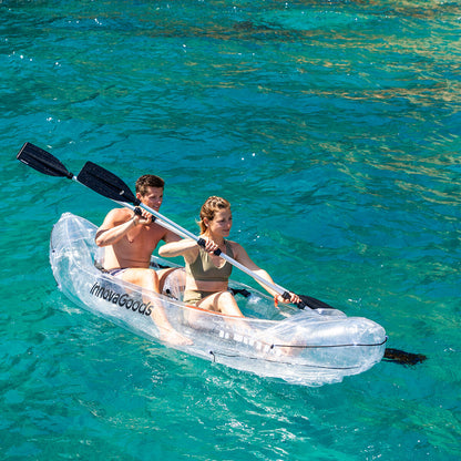 Inflatable Transparent Kayak with Accessories Paros InnovaGoods 312 cm