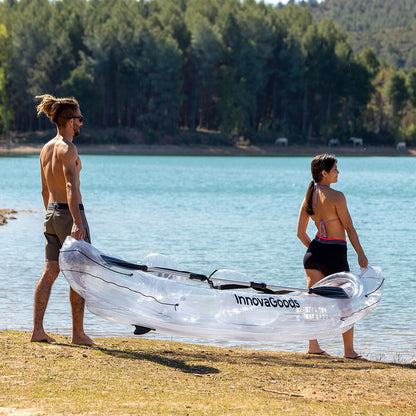 Inflatable Transparent Kayak with Accessories Paros InnovaGoods 312 cm