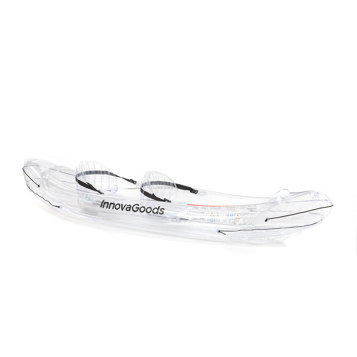 Inflatable Transparent Kayak with Accessories Paros InnovaGoods 312 cm