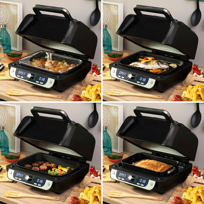 Air Fryer with Grill, Accessories and Recipe Book InnovaGoods Fryinn