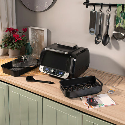 Air Fryer with Grill, Accessories and Recipe Book InnovaGoods Fryinn