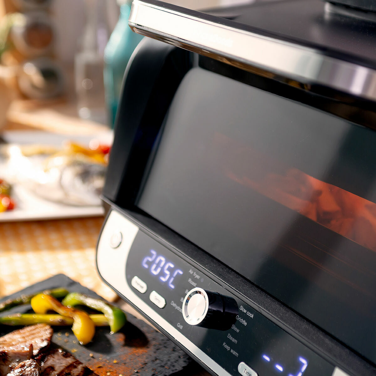 Air Fryer with Grill, Accessories and Recipe Book InnovaGoods Fryinn