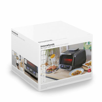 Air Fryer with Grill, Accessories and Recipe Book InnovaGoods Fryinn
