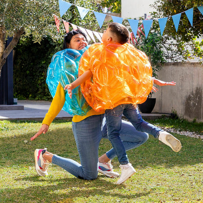 Pack Giant Inflatable Bumper Bubble Ball and Water Sprinkler and