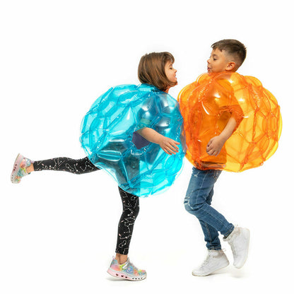 Pack Giant Inflatable Bumper Bubble Ball and Water Sprinkler and