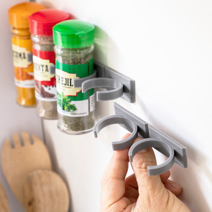 Adhesive & Divisible Spice Organizer Pack InnovaGoods (2 units)