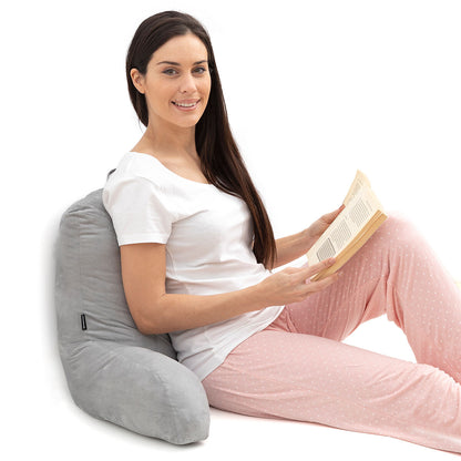 InnovaGoods Folding Side Table & Reading Pillow with Armrests Set
