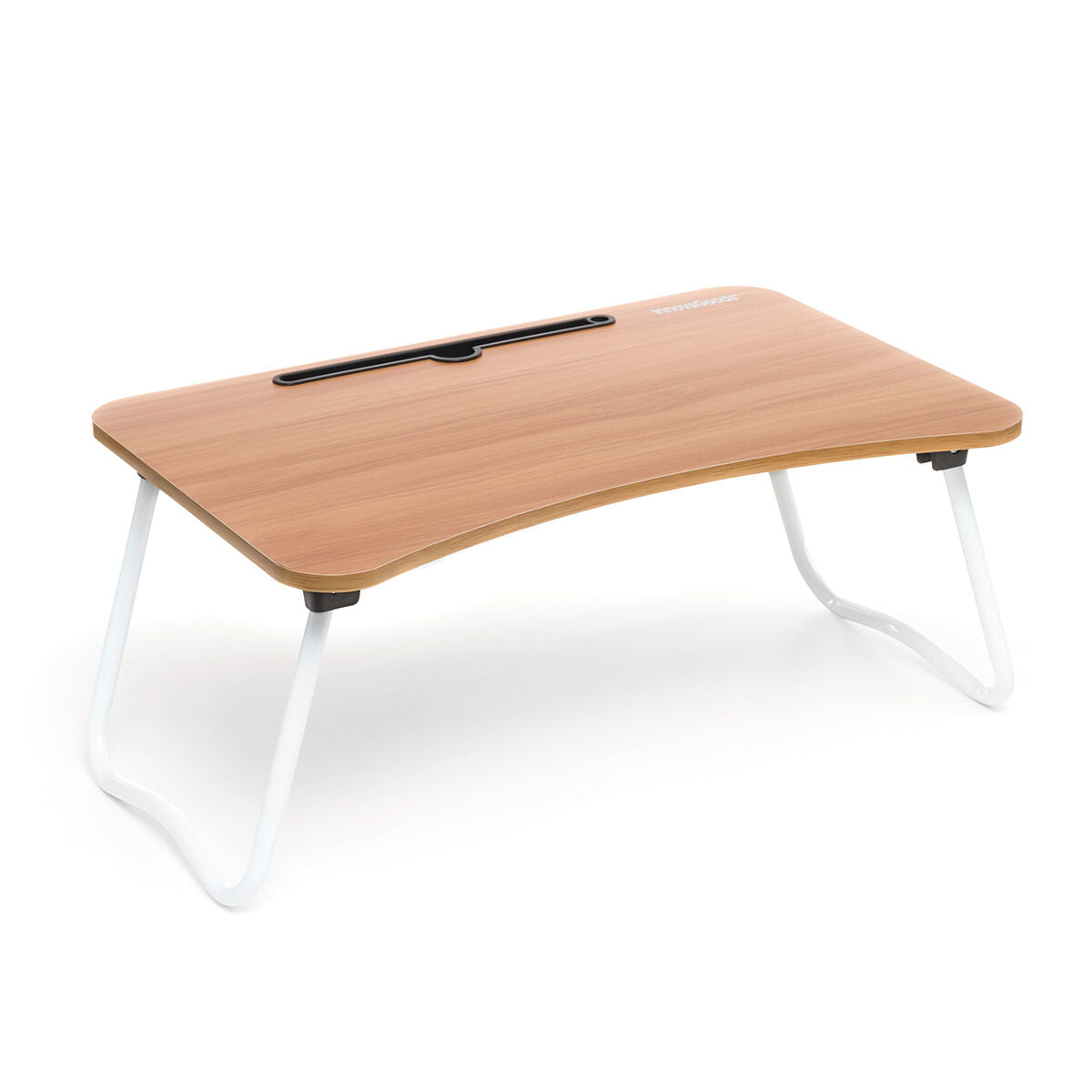 InnovaGoods Folding Side Table & Reading Pillow with Armrests Set