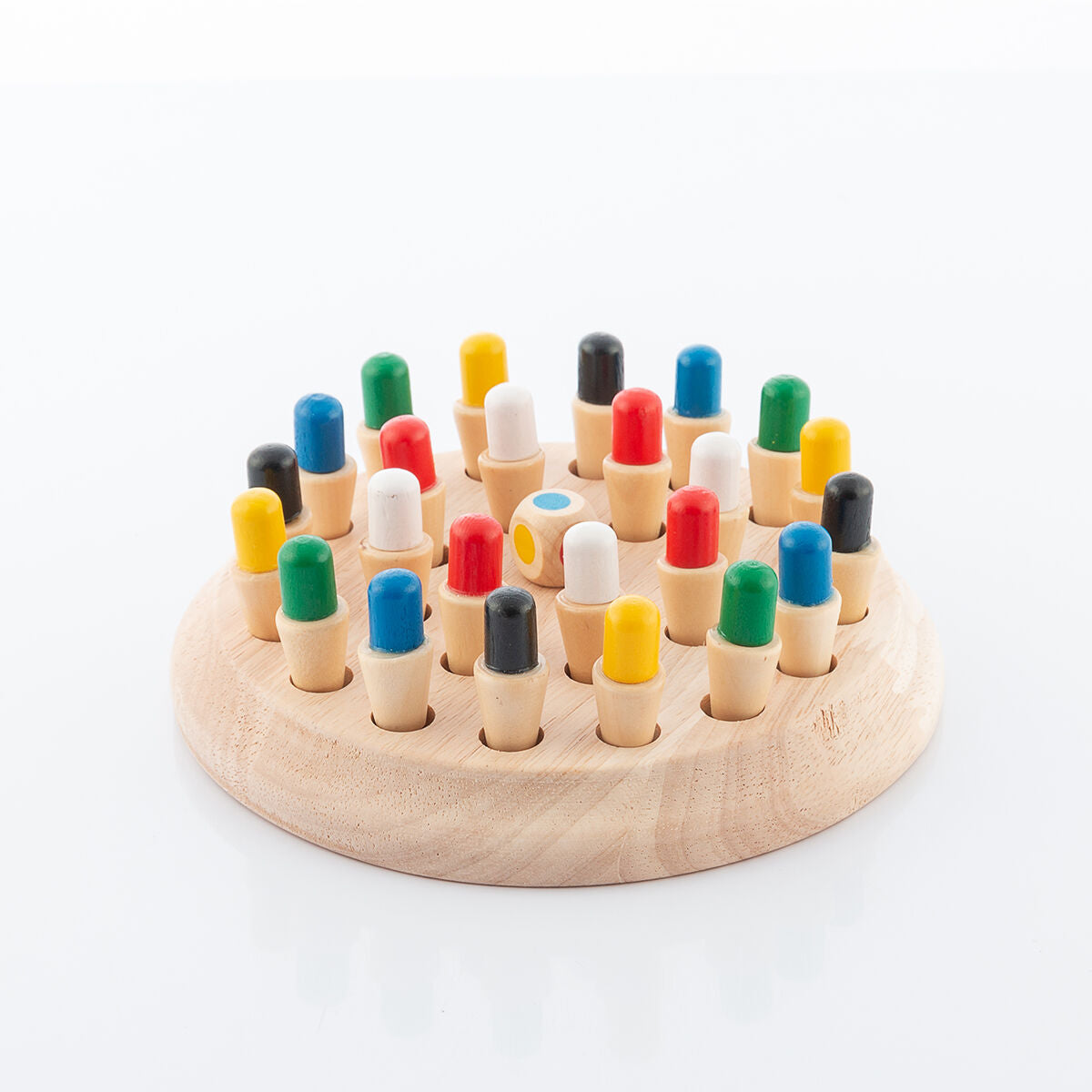 Wooden Memory Chess Set & Fort Building Kit for Kids InnovaGoods