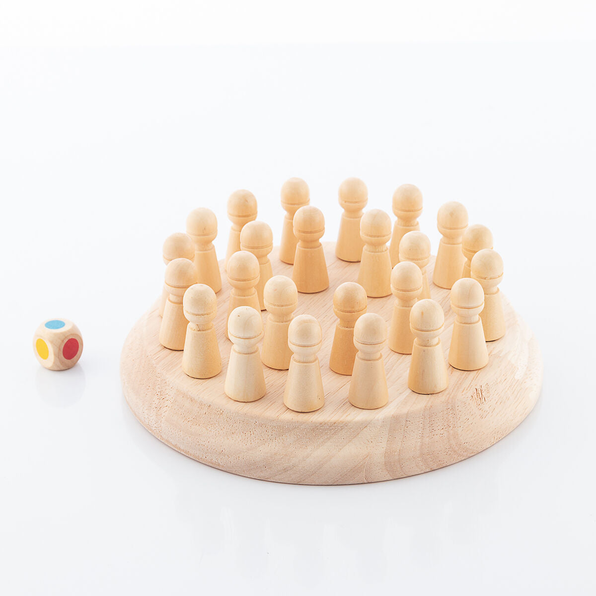 Wooden Memory Chess Set & Fort Building Kit for Kids InnovaGoods