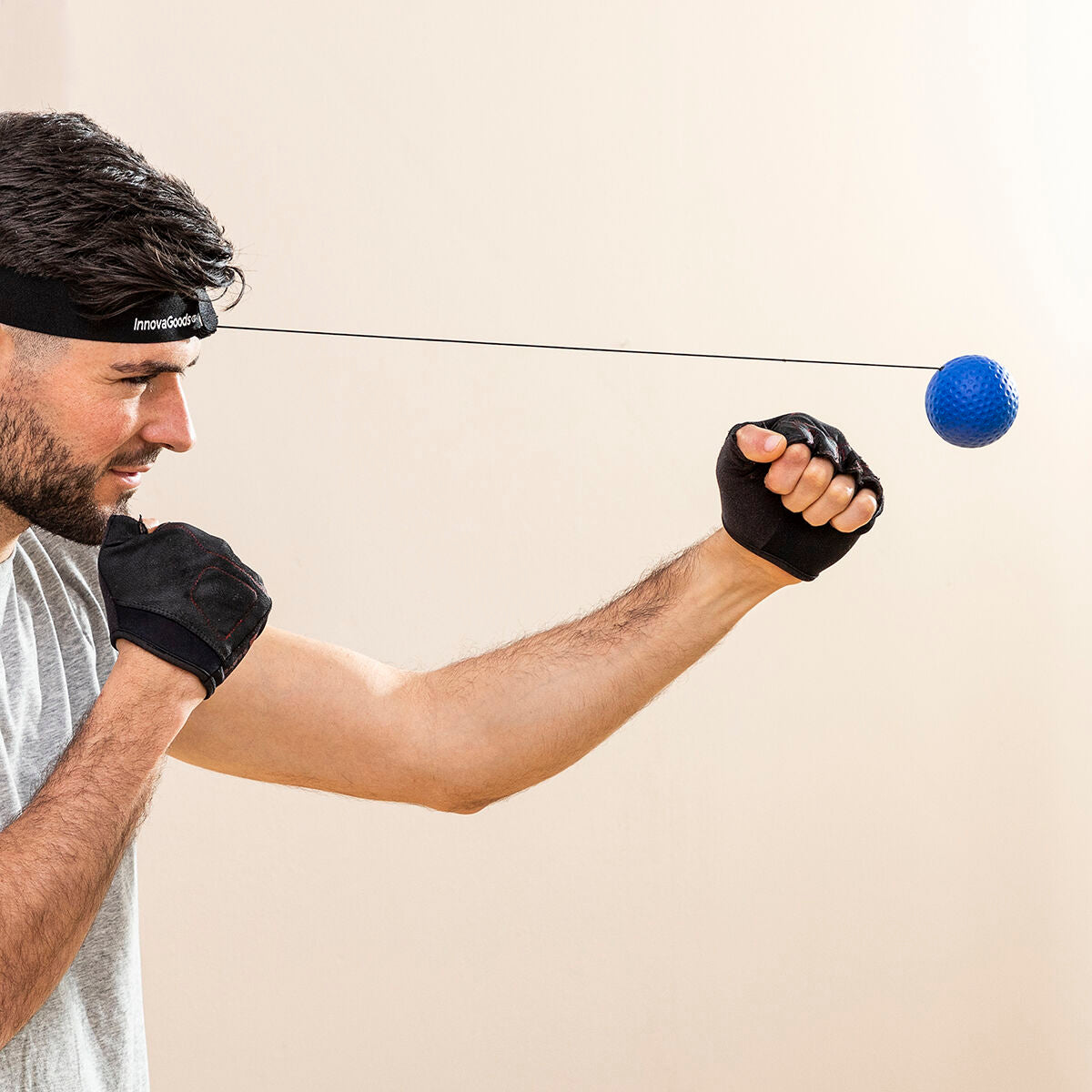 Training & Reflex Balls Set and Rechargeable Musical Boxing Machine