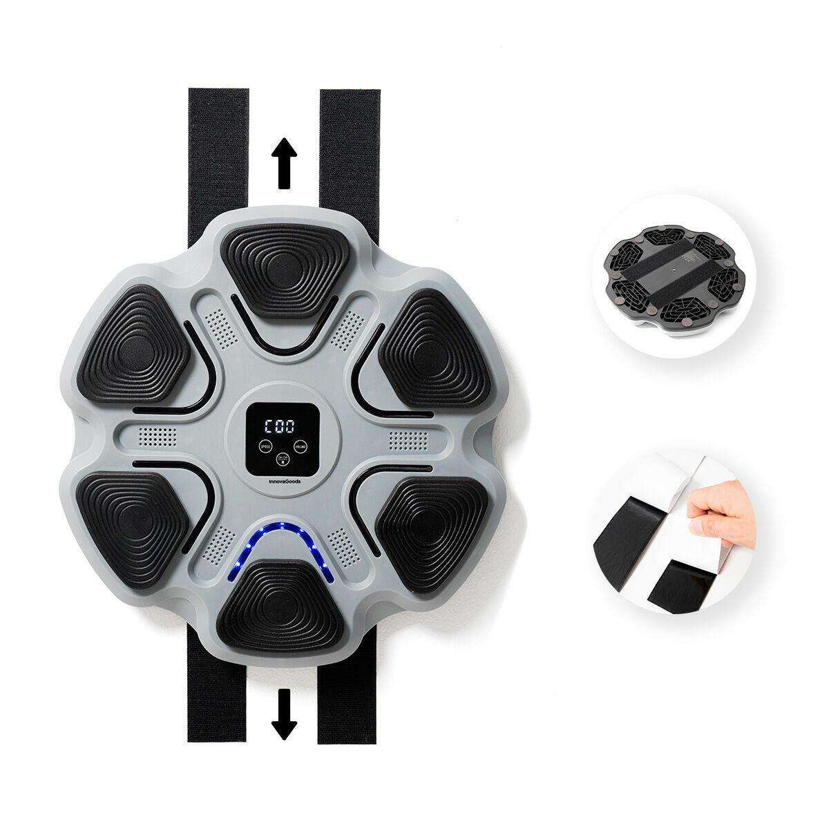 Training & Reflex Balls Set and Rechargeable Musical Boxing Machine