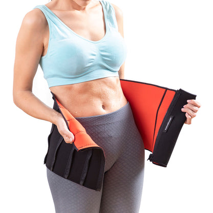 Pack Foldable Abdominal Machine with Exercise Guide and Sports Sauna