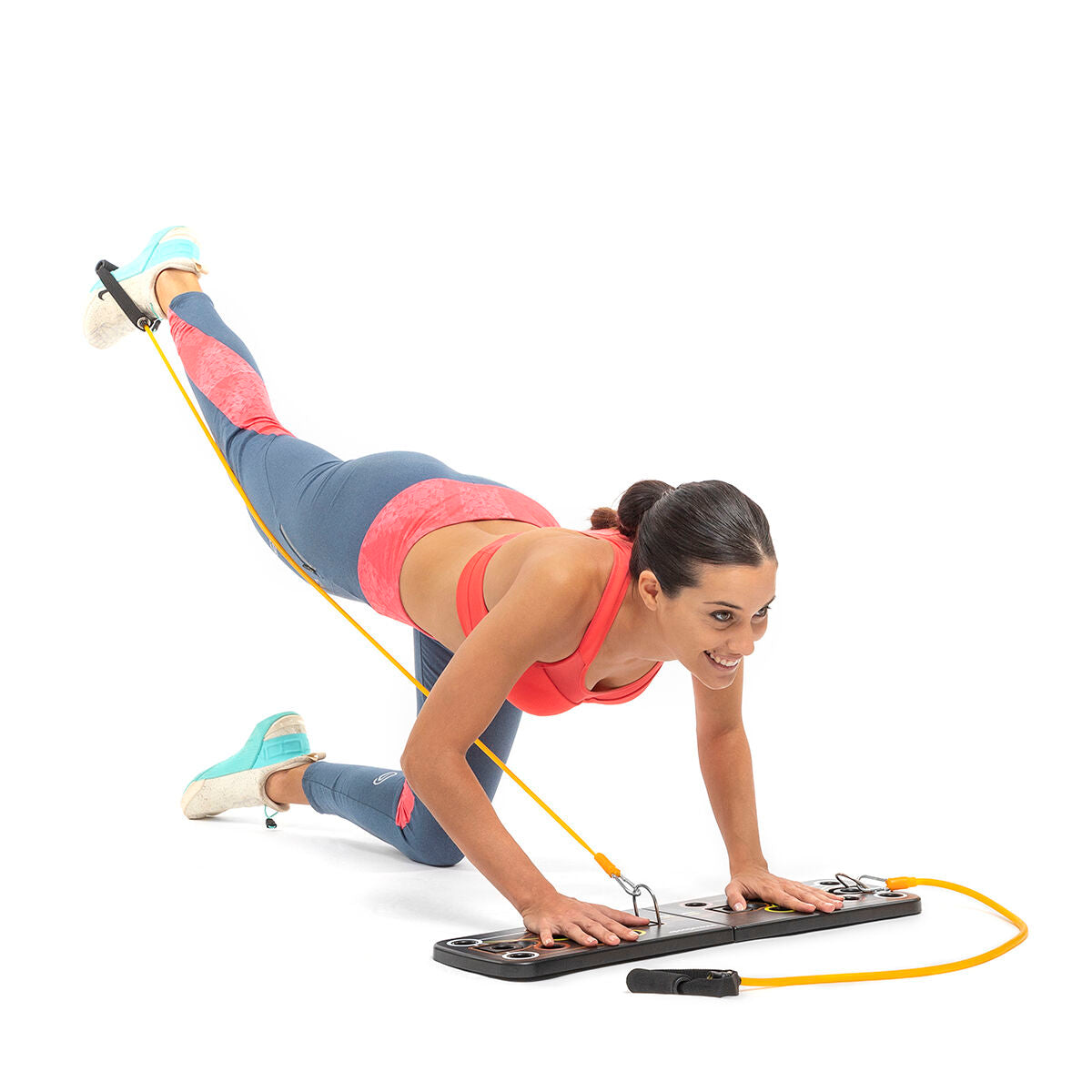 Pack Push-Up Board with Resistance Bands and Men’s Sauna Sports Vest