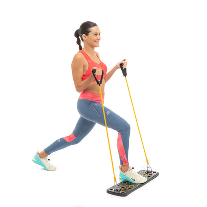 Pack Push-Up Board with Resistance Bands and Men’s Sauna Sports Vest