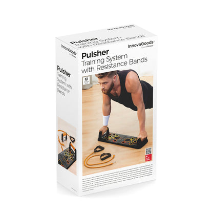 Pack Push-Up Board with Resistance Bands and Men’s Sauna Sports Vest