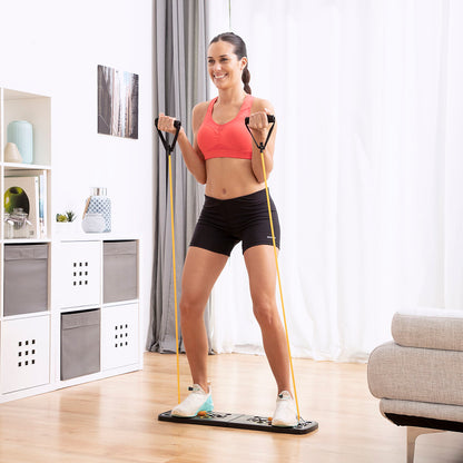 Pack Push-Up Board with Resistance Bands and Men’s Sauna Sports Vest