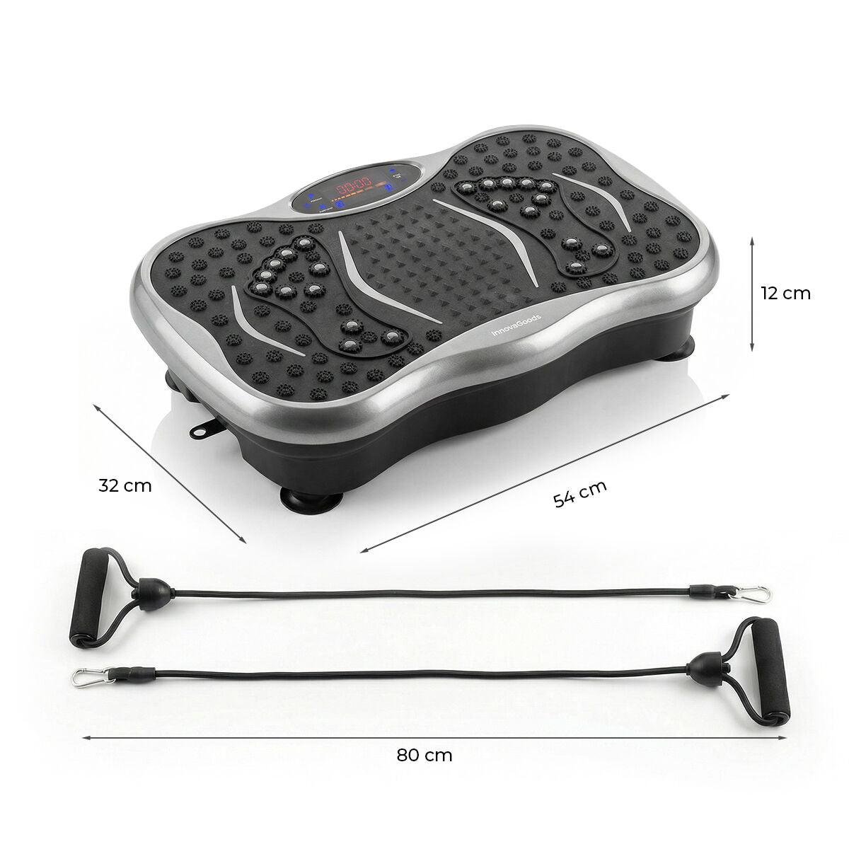 Vibration Platform Pack with Speaker, Elastic Bands, Remote Control
