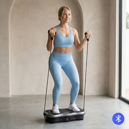 Vibration Platform Pack with Speaker, Elastic Bands, Remote Control