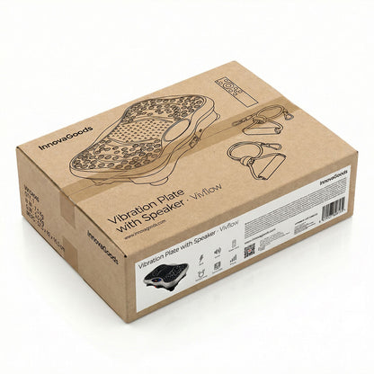 Vibration Platform Pack with Speaker, Elastic Bands, Remote Control