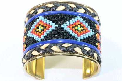 Beaded Cuff Bangles