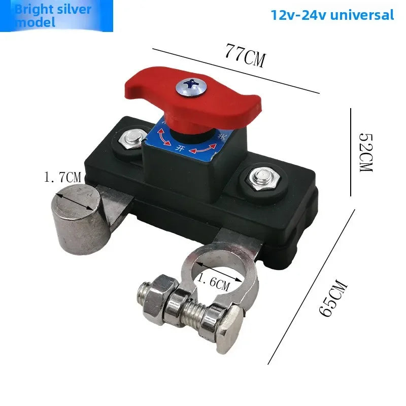 Stacca Batteria 12V/24V per Auto, Camper e Barca — Non trovarla più scarica