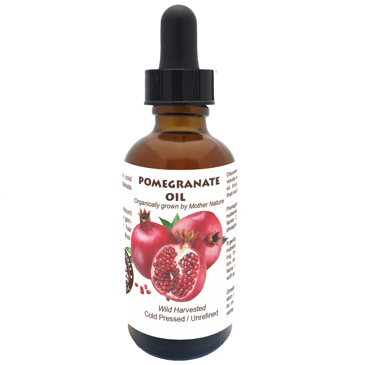 Pomegranate Oil (organic, cold pressed, unrefined)