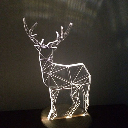Transparent Fawn LED light
