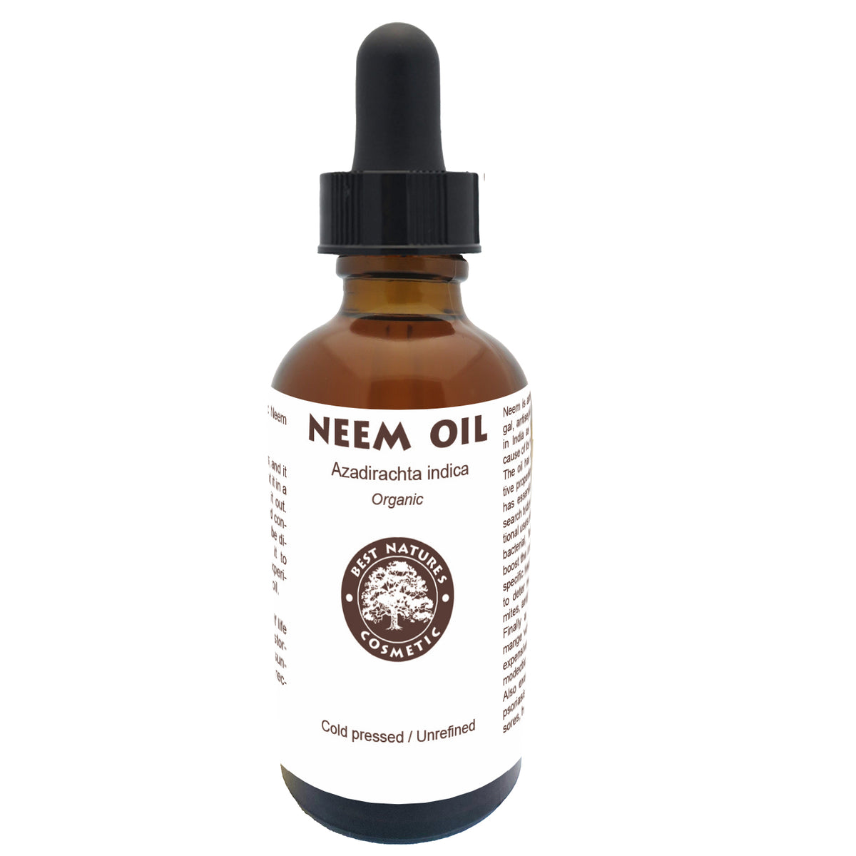 Neem Oil (organic, cold pressed, unrefined)