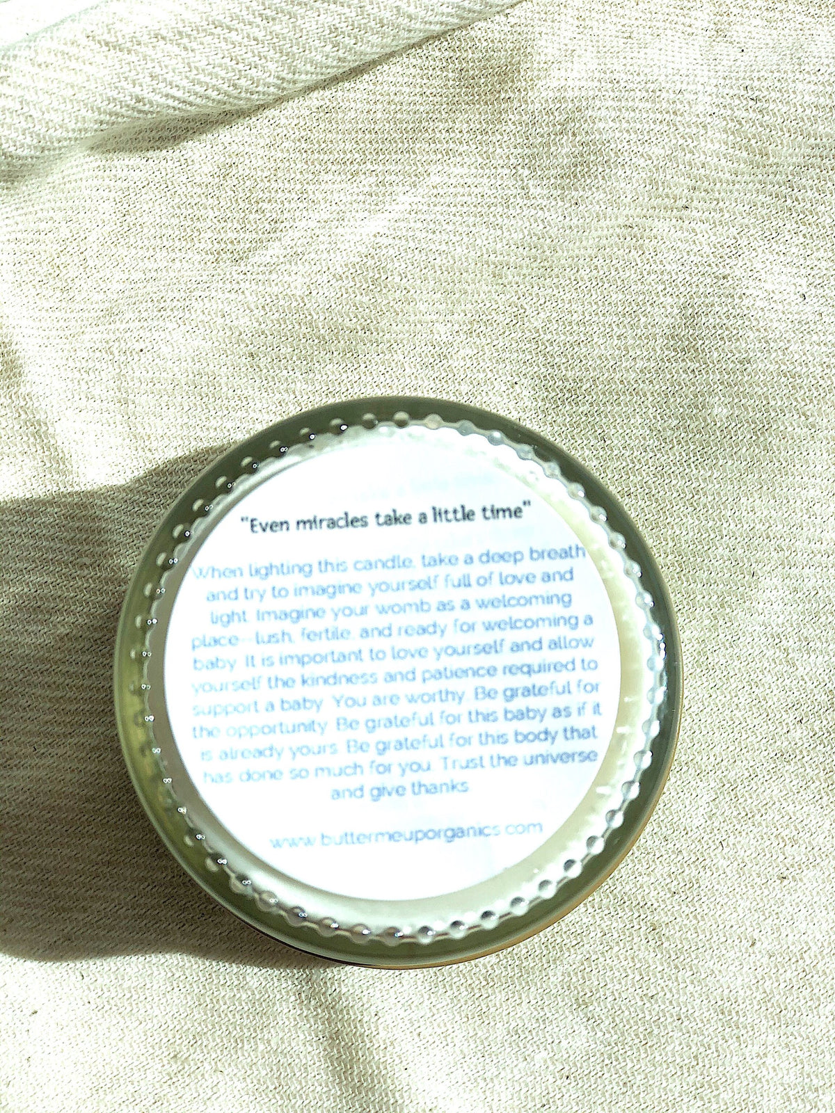 Fertility candle