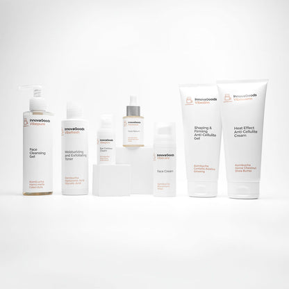 Moisturizing and Exfoliating Facial Toner Kombucha Vibefresh