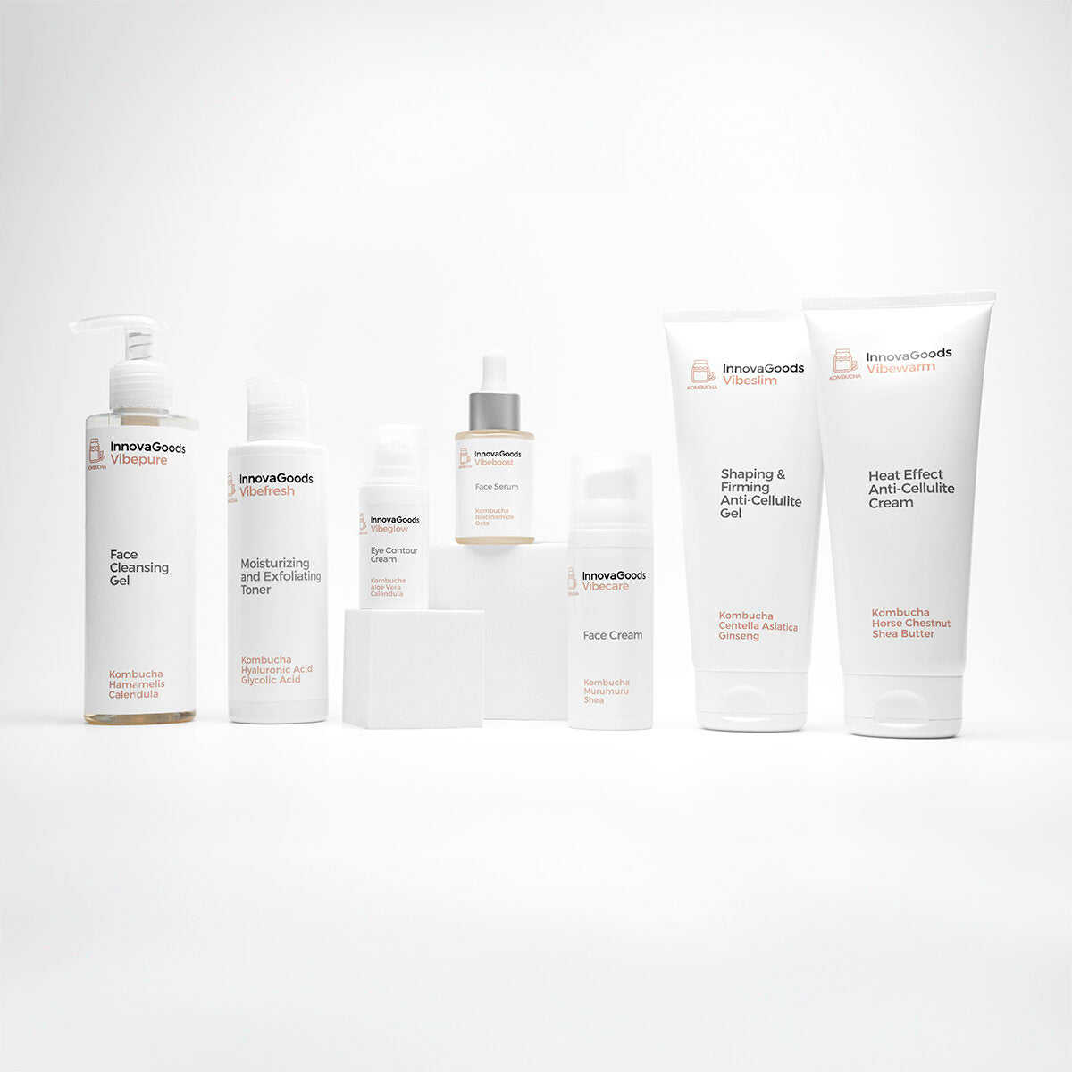 Moisturizing and Exfoliating Facial Toner Kombucha Vibefresh