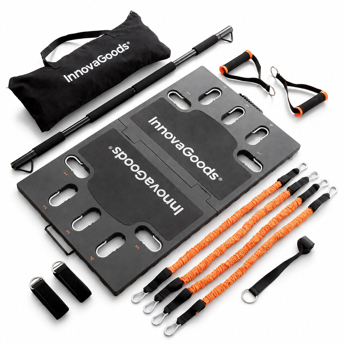 Integrated Portable Training System with Exercise Guide Gympak Max