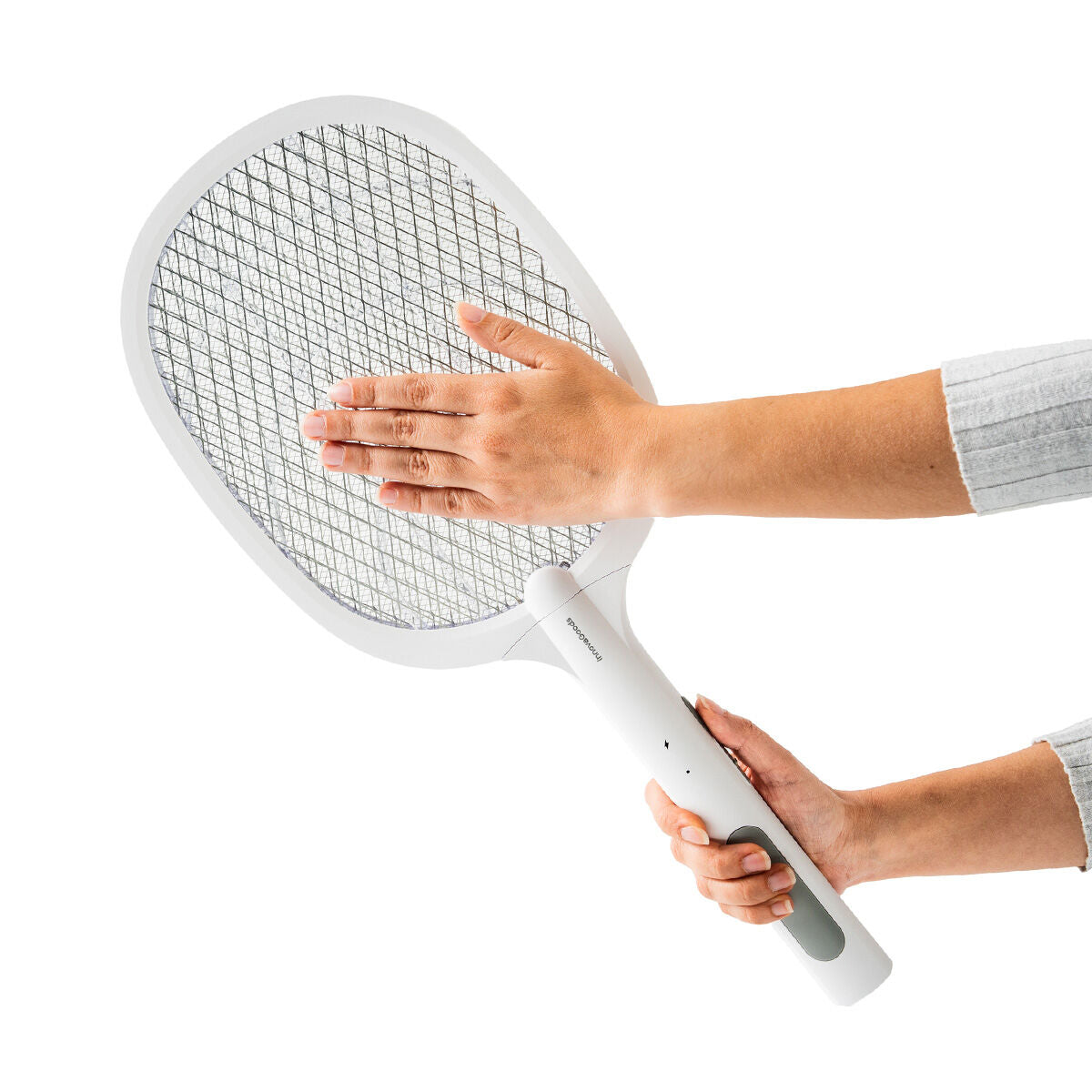 2-in-1 Rechargeable Insect Killing Racket with UV Light Elecfly