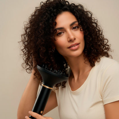Ionic Multifunctional Air Dryer and Styler Brush with Coanda
