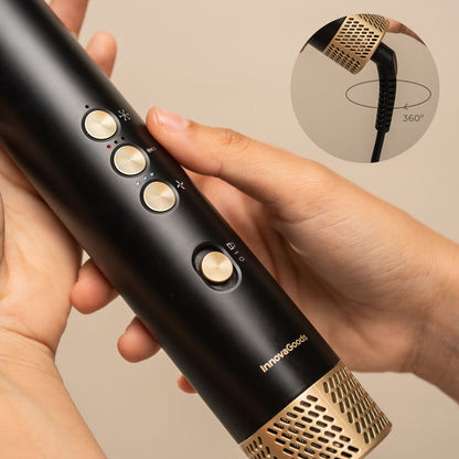 Ionic Multifunctional Air Dryer and Styler Brush with Coanda