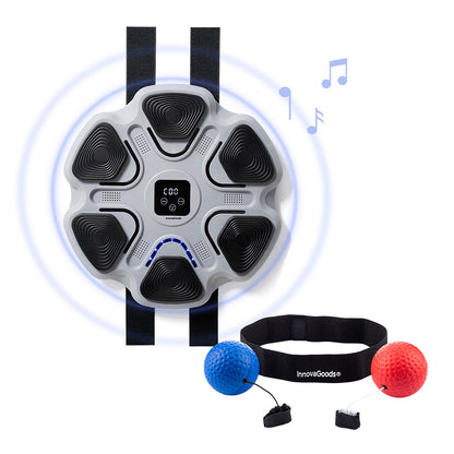 Training & Reflex Balls Set and Rechargeable Musical Boxing Machine