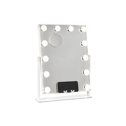 Tilting LED Vanity Mirror Hollywood Glarisse InnovaGoods 12 Light