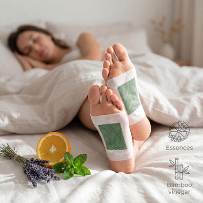 Detox Foot Patches Essences InnovaGoods 30 Units
