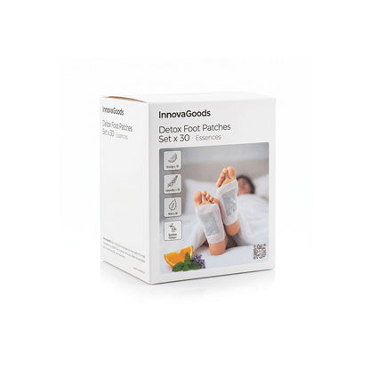 Detox Foot Patches Essences InnovaGoods 30 Units